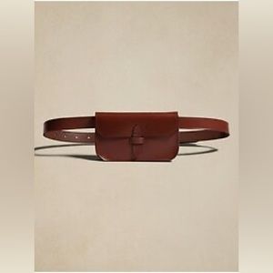 Banana Republic Heritage Leather Belt Bag